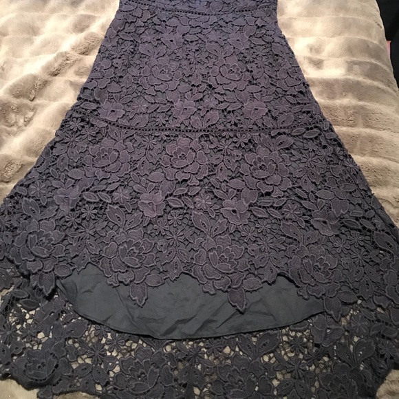BNWT Joie Navy Blue Lace Dress - Picture 3 of 4